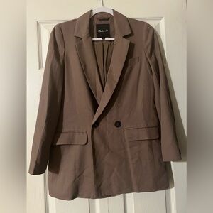 Madewell Brown Blazer